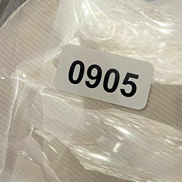 A. Potts tab tee short sleeve rib cream 10905 - Picture 15 of 15